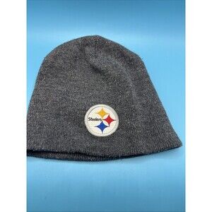 Pittsburgh Steelers Football Skull Cap Hat Fitted One Size